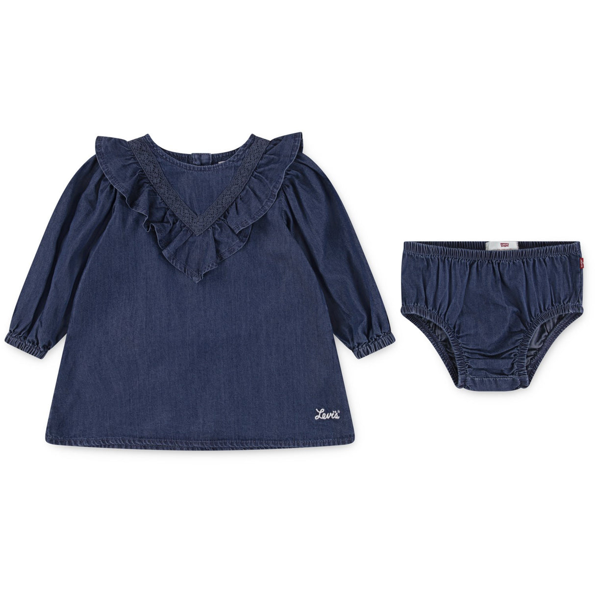 Levi's Dark Wave Wild West Ruffle Kjole