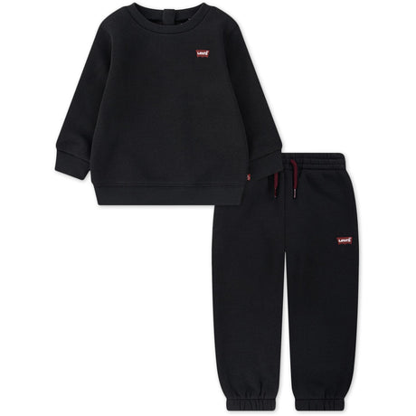 Levi's Jet Black Hettegenser & Jogger Sett