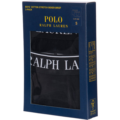 Polo Ralph Lauren Polo Black Bomull Stretch 2-Pakning Boxer
