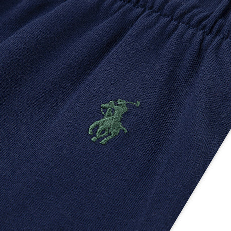 Polo Ralph Lauren Refined Navy Ls Jersey Frakk Pant Sett