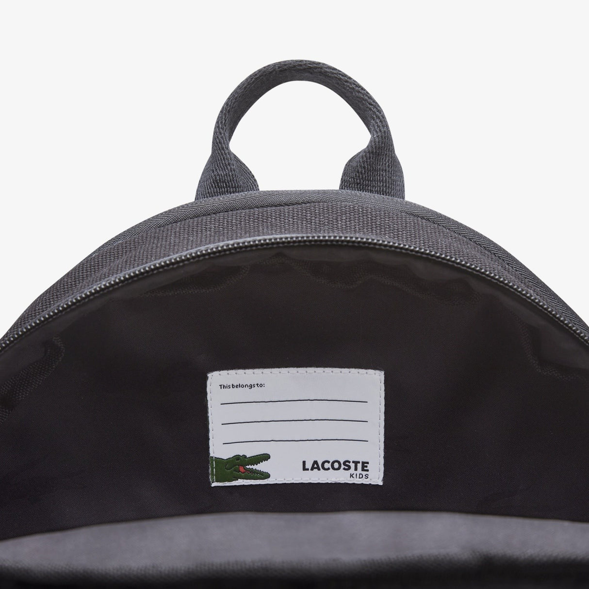 LACOSTE Noir Lcan Varsity Rygsekk