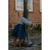 Fliink Dark Denim Blue Don Denim Skjørt