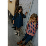 Fliink Dark Denim Blue Don Denim Skjørt