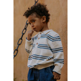 Fliink Sandshell Stripe Benny Ls Polo