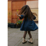 Fliink Dark Denim Blue Don Denim Ss Kjole