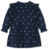 Fliink Insignia Blue Aop Dolly Dot Kjole