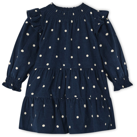 Fliink Insignia Blue Aop Dolly Dot Kjole