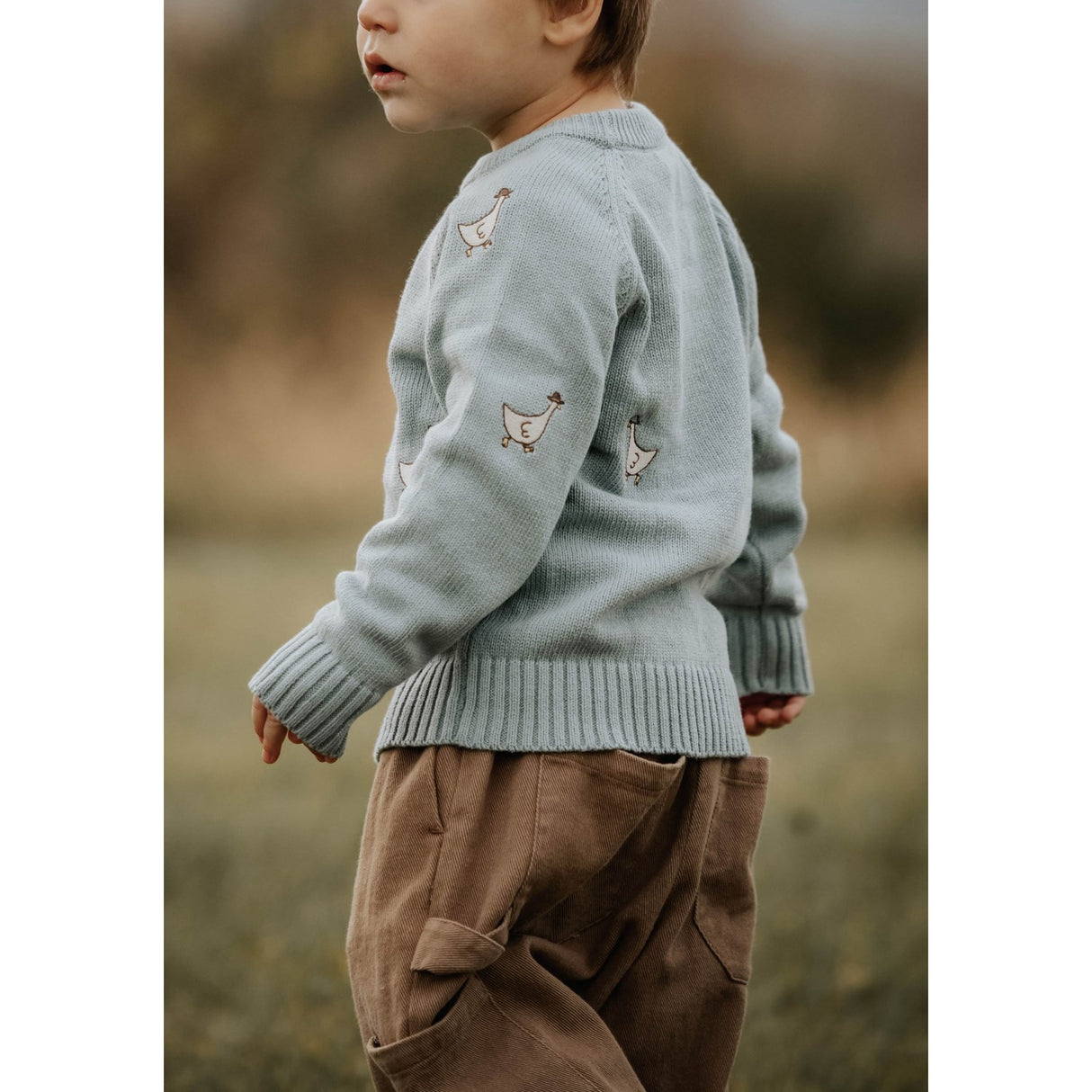 Fliink Slate Mahdi Strikk Pullover