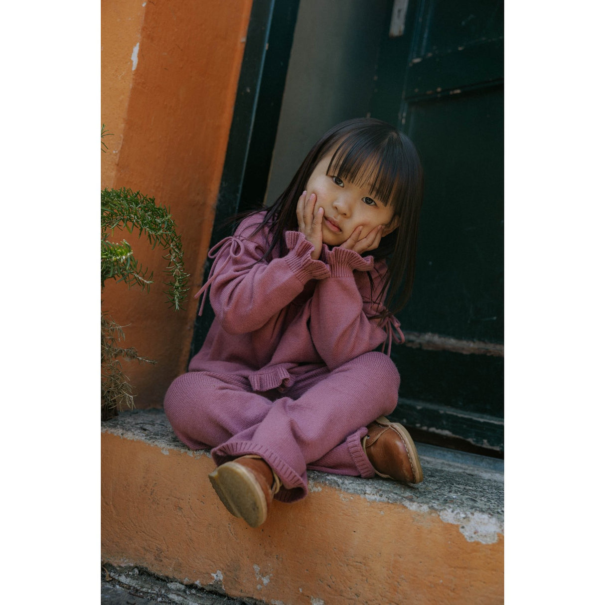 Fliink Ash Rose Kino Ls Strikk Bluse