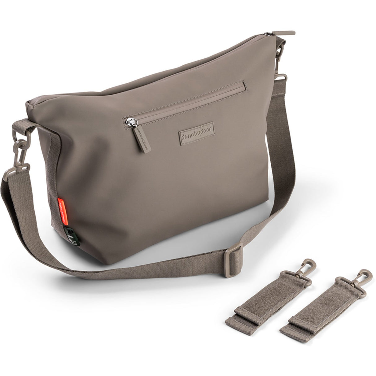 DonebyDeer Taupe Barnevognstaske