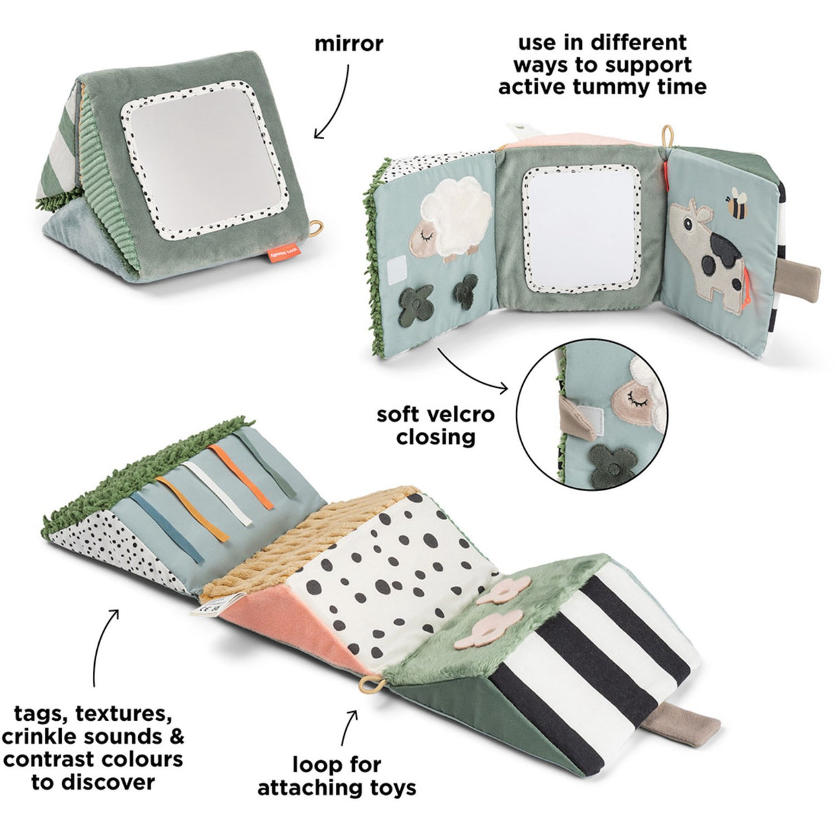 DonebyDeer Colour Mix Fold-Ud Sansespejl Tiny Farm