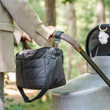 DonebyDeer Black Vattert Barnevognstaske