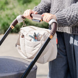 DonebyDeer Sand Vattert Barnevognstaske