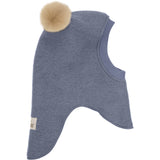 Huttelihut Folkstone Gray Elefantlue Ull Alpaca Pompoms