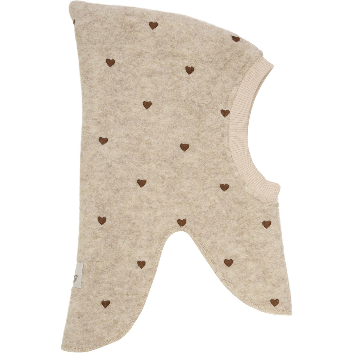 Huttelihut Sand Melange Elefantlue All Over Emb. Ull