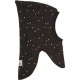 Huttelihut Dark Brown Melange Elefantlue All Over Emb. Ull