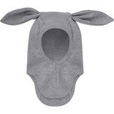 Huttelihut Medium Grey Melange Elefantlue Ears Ull Rib
