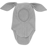Huttelihut Medium Grey Melange Elefantlue Ears Bomull Rib