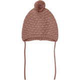 Huttelihut Burlwood Bonnet Ull Strikk Pompom
