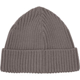 Huttelihut Brown Melange Beanie Ull Strikk