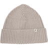 Huttelihut Camel Melange Beanie Ull Strikk