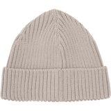 Huttelihut Camel Melange Beanie Ull Strikk
