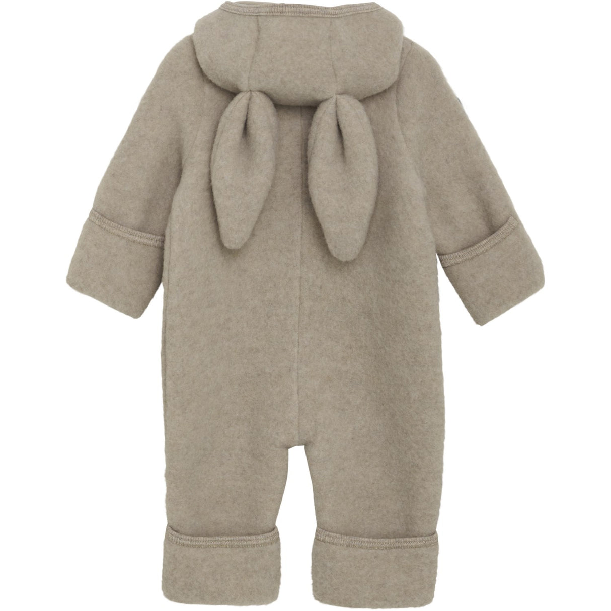 Huttelihut Camel Melange Pram Drakt Ears Ull Fleece