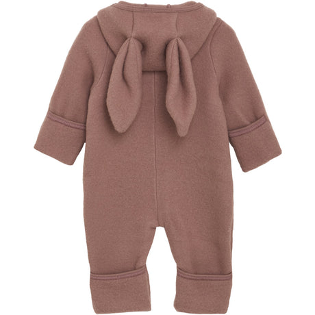 Huttelihut Burlwood Pram Drakt Ears Ull Fleece