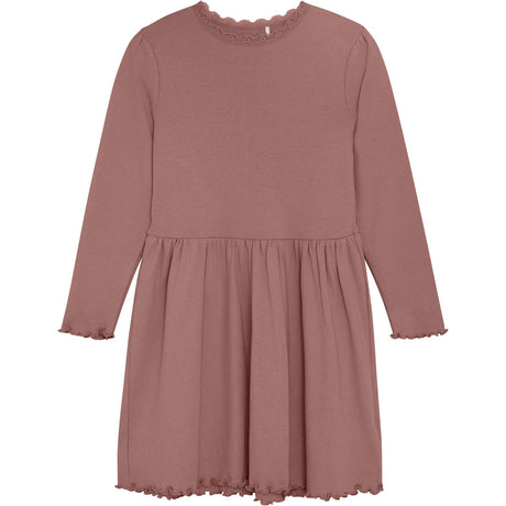 Huttelihut Burlwood Kjole Ls Rib