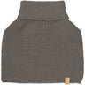 Huttelihut Brown Melange Neck Warmer Ull Strikk