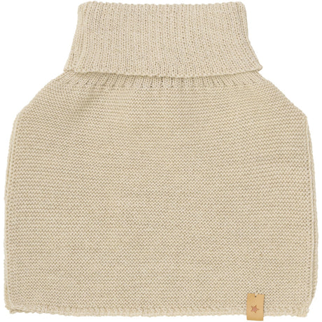 Huttelihut Sand Melange Neck Warmer Ull Strikk