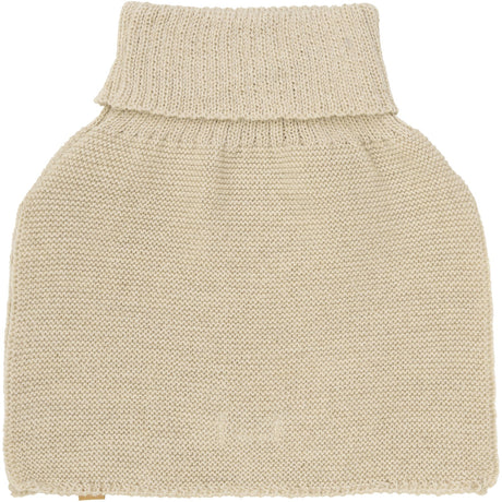 Huttelihut Sand Melange Neck Warmer Ull Strikk