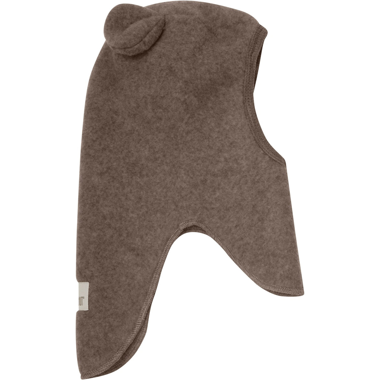 Huttelihut Brown Melange Elefantlue Ears Ull Fleece