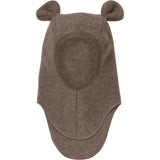 Huttelihut Brown Melange Elefantlue Ears Ull Fleece