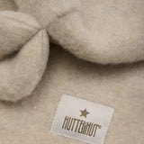 Huttelihut Camel Melange Elefantlue Ears Ull Fleece