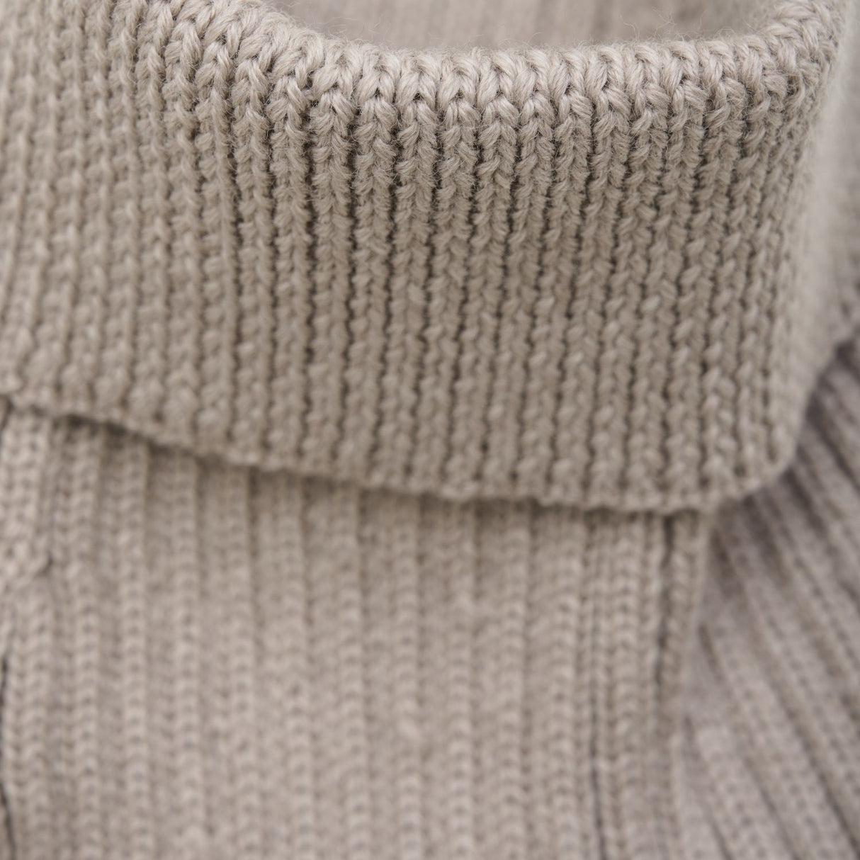 Huttelihut Camel Melange Neck Warmer Ull Strikk