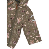 Mikk-Line Burnt Olive Polyester Baby Jakke AOP