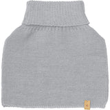 Huttelihut Medium Grey Melange Nakkevarmer Ull Strikk