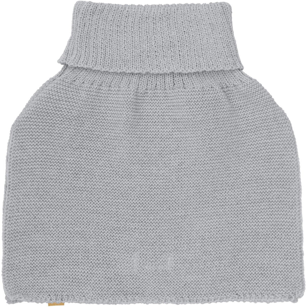 Huttelihut Medium Grey Melange Nakkevarmer Ull Strikk