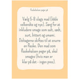 BABYBITE DINING CARD: MATDETEKTIVENE - Aktivitetskort som gjør det morsomt for barn å smake på ny mat