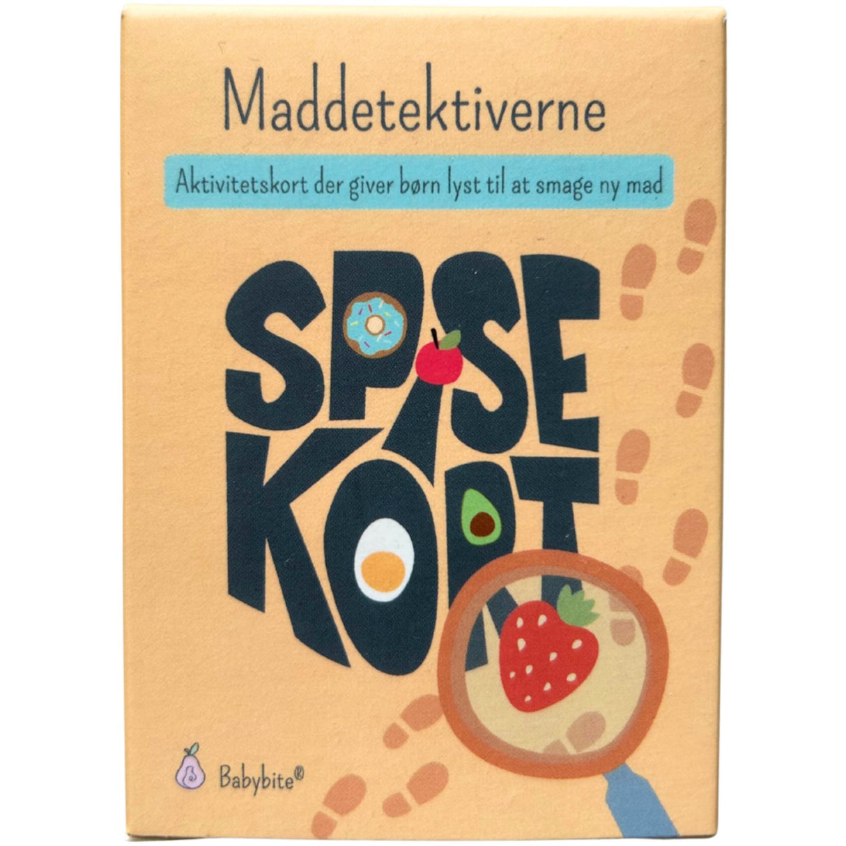 BABYBITE DINING CARD: MATDETEKTIVENE - Aktivitetskort som gjør det morsomt for barn å smake på ny mat