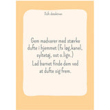 BABYBITE DINING CARD: MATDETEKTIVENE - Aktivitetskort som gjør det morsomt for barn å smake på ny mat