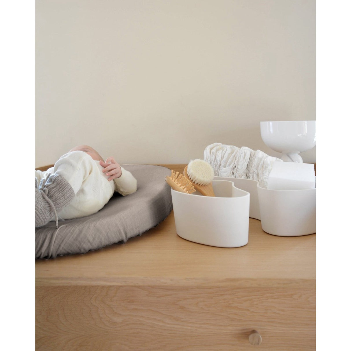 We Are Bitte Latte Calm Cushion Cover