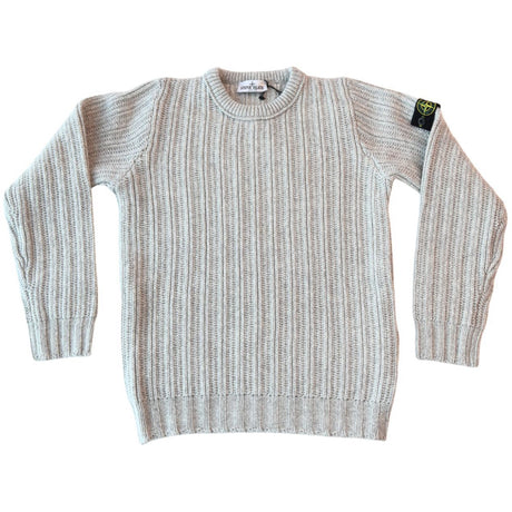 Stone Island Melange Grey Crew Neck