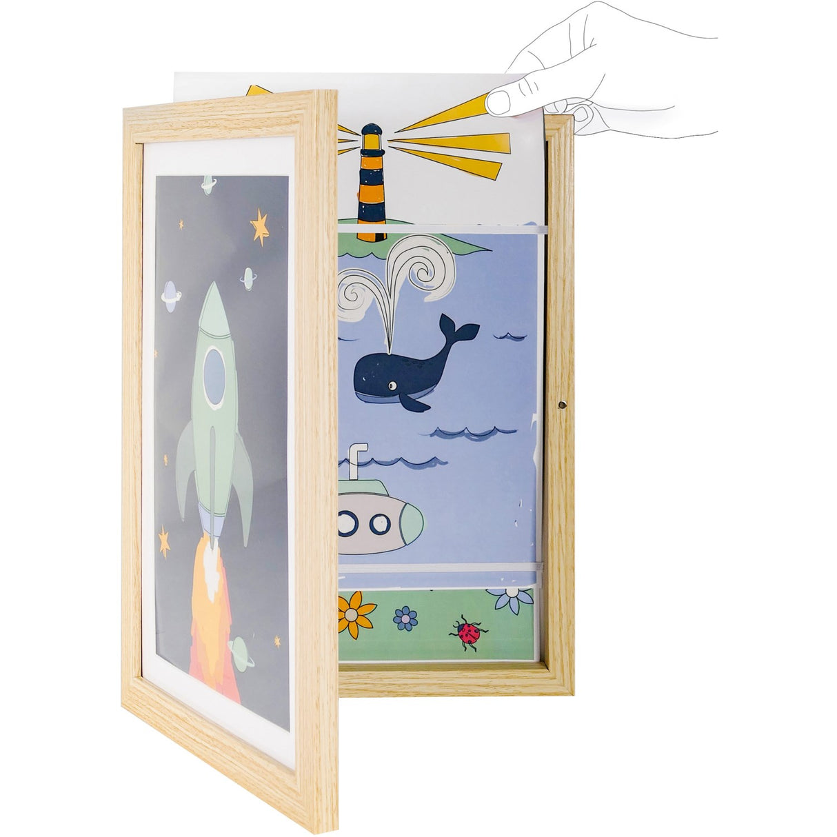 Vanilla COPENHAGEN Wood Gallery Frame Tre