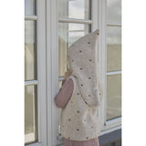 Huttelihut Sand Melange Elefantlue All Over Emb. Ull