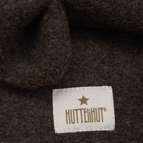 Huttelihut Dark Brown Melange Elefantlue Ears Ull