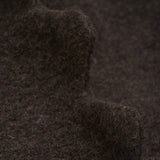 Huttelihut Dark Brown Melange Elefantlue Triangles Ull