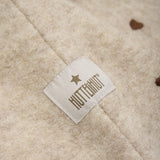 Huttelihut Sand Melange Elefantlue All Over Emb. Ull