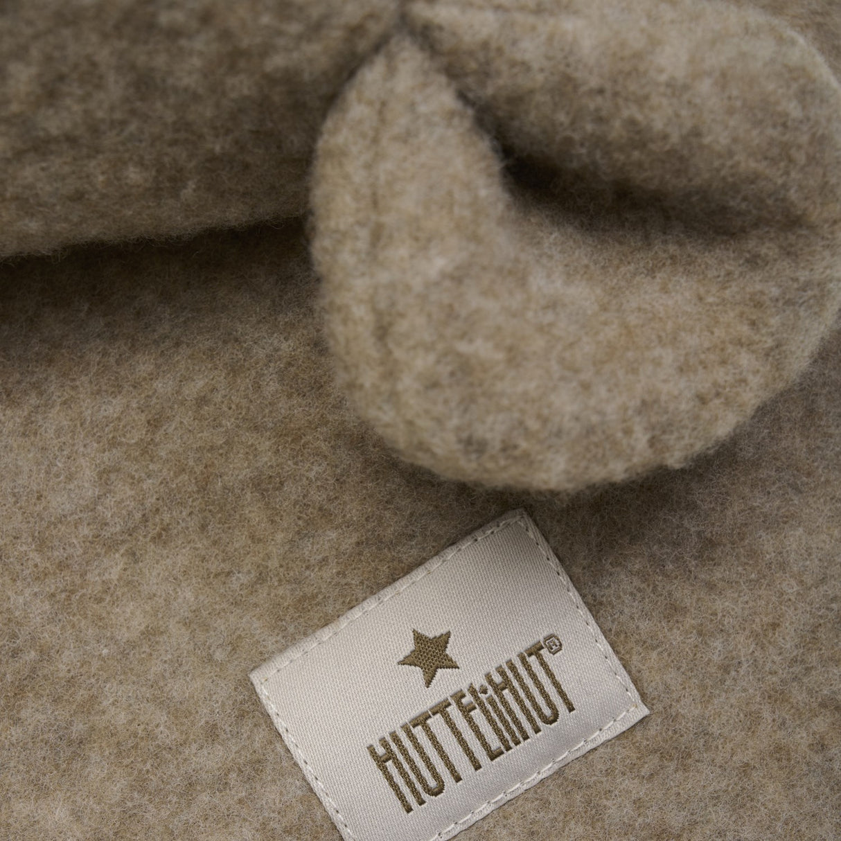 Huttelihut Savannah Melange Elefantlue Ears Ull Fleece